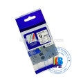 Дешевая цена термоусадочная этикетка печати tz231 черный на белом принтере этикетка кассеты